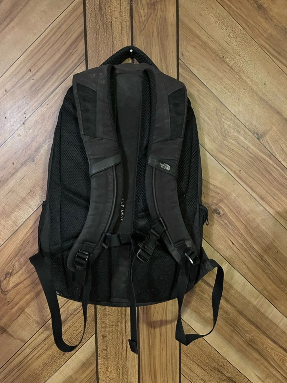 The North Face Jester Backpack Black Laptop Bag School Hiking Commuter Gorpcore